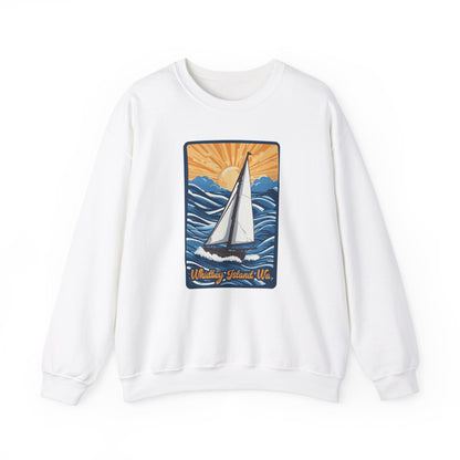 WHIDBEY ISLAND WA   Unisex Heavy Blend™ Crewneck Sweatshirt