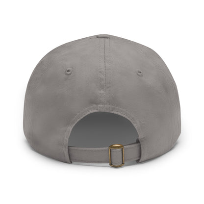 BROWN LANTERN   Hat with Leather Patch (Round)