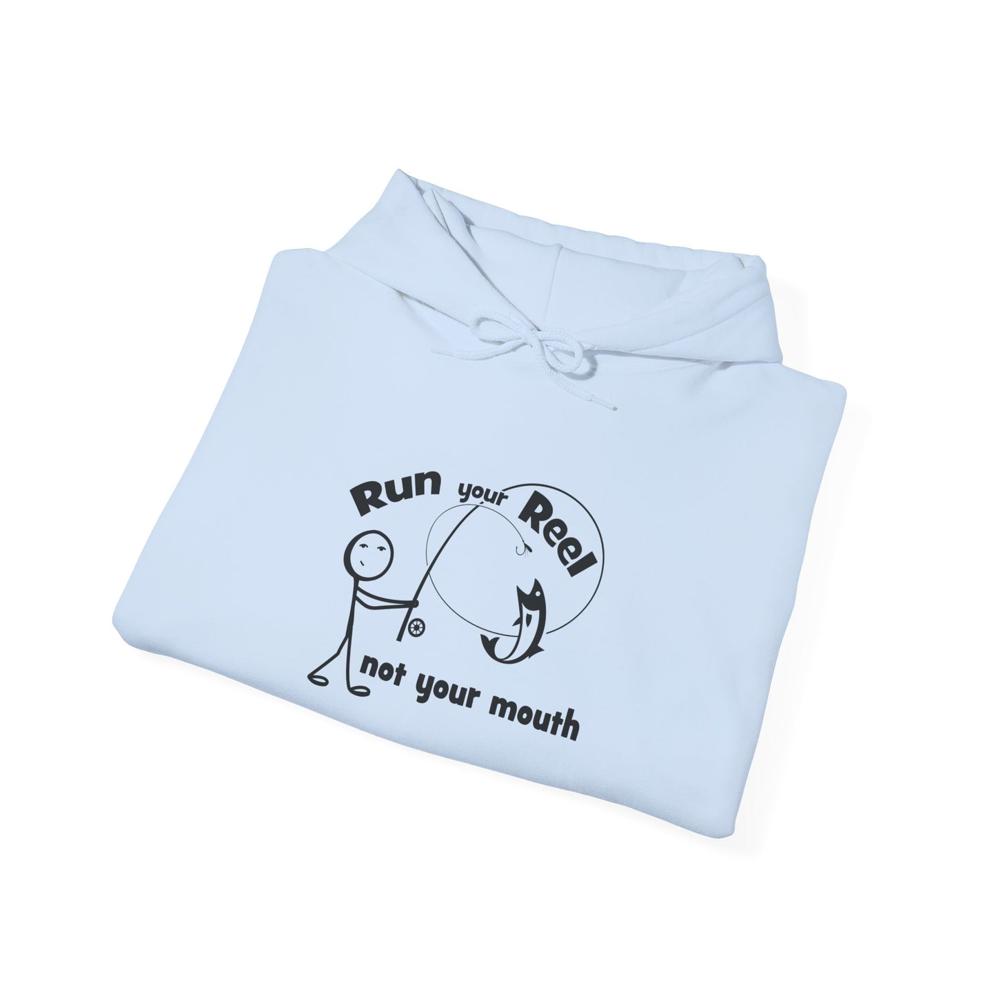 Copy of RUN YOUR REEL - 7 Unisex Heavy Blend™ Hooded Sweatshirt