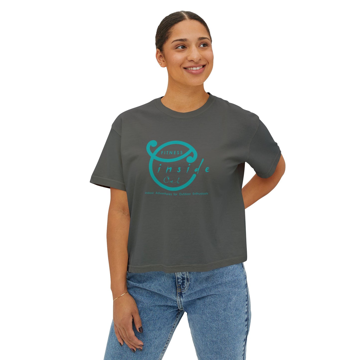 IO FITNESS Women's Boxy Tee