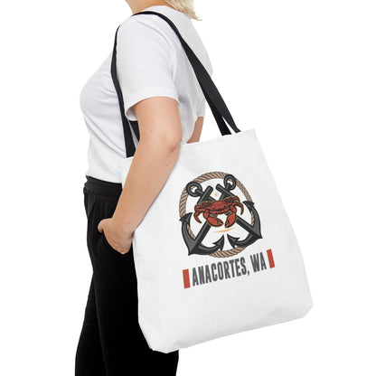 Anacortes Crab Tote Bag