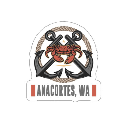 ANACORTES CRAB/ANCHOR Sticker