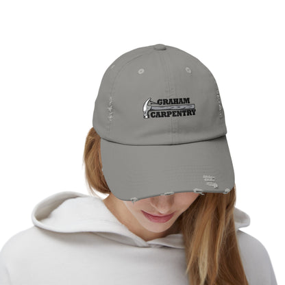 Graham Carpentry Unisex Distressed Cap
