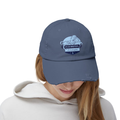 Octopus Anacortes Unisex Distressed Cap