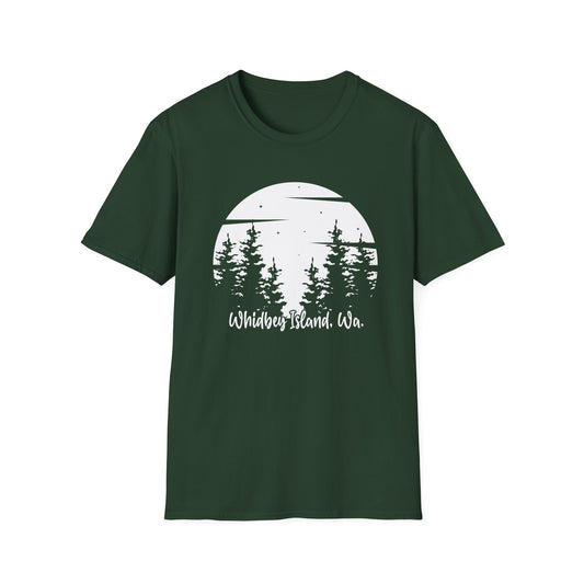 Whidbey Island Moonlight Unisex Softstyle T-Shirt