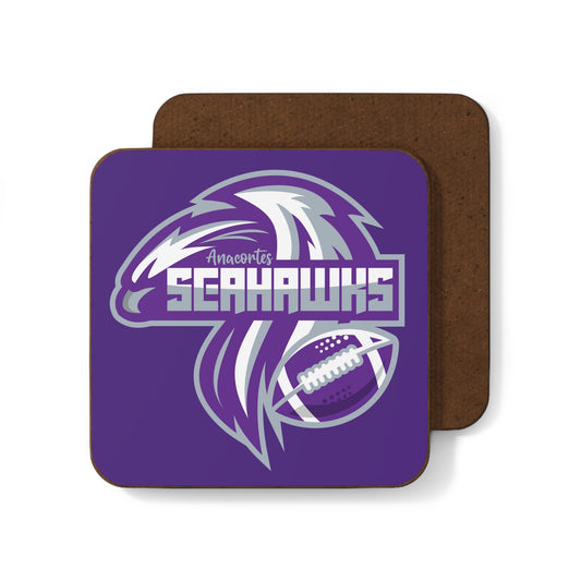 ANACORTES SEAHAWKS Hardboard Back Coaster