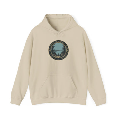 DECEPTION PASS BRIDGE, LOOKOUT Unisex Heavy Blend™ Hooded Sweatshirt