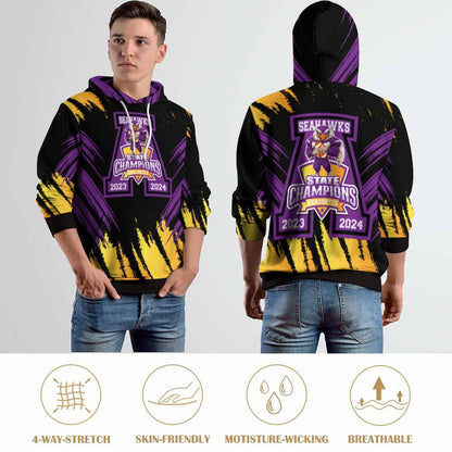 ANACORTES SEAHAWKS STATE CHAMP Hoodie