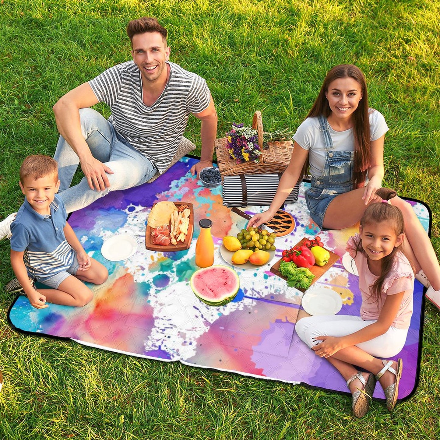 Zipper Foldable Picnic Mat