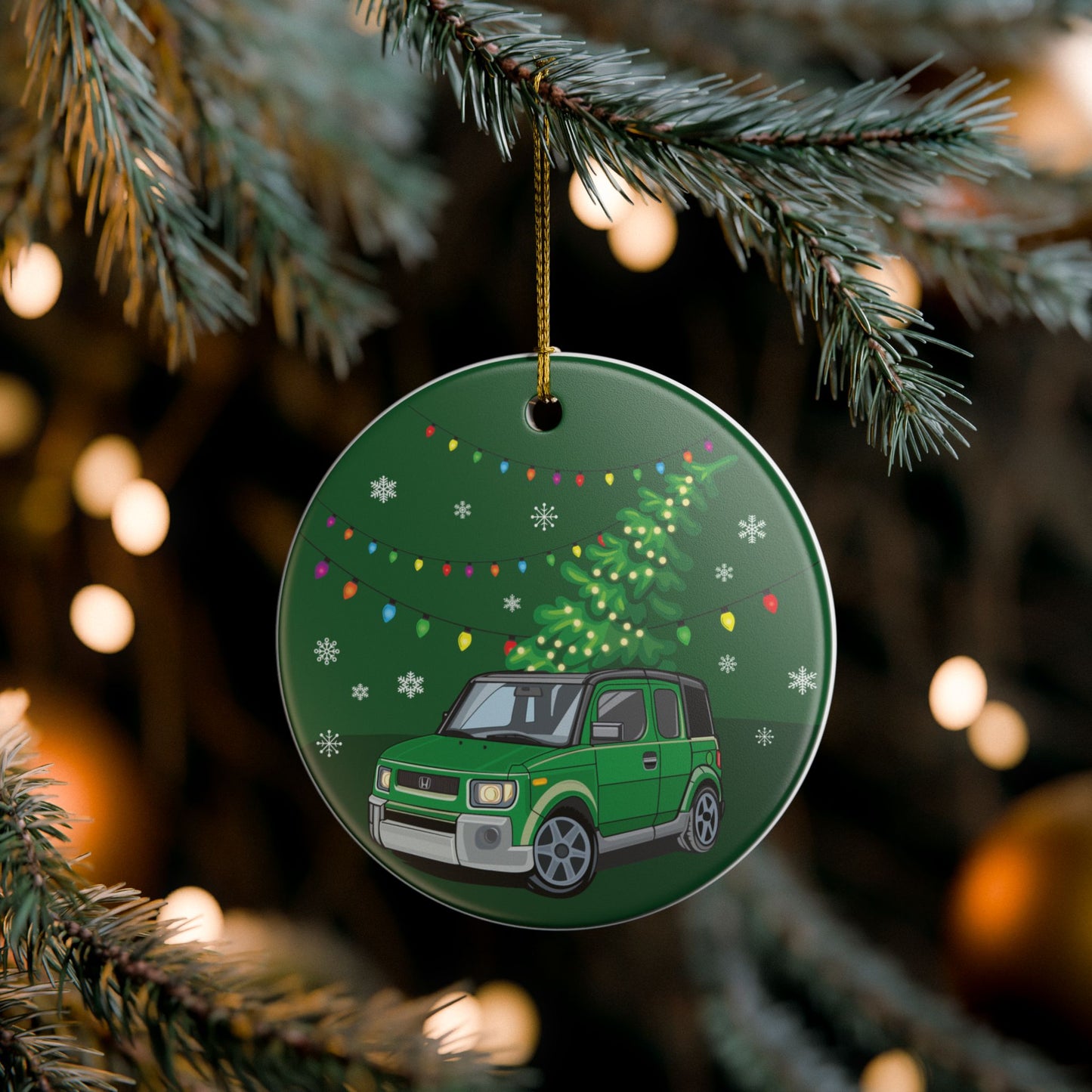 HONDA ELEMENT ORNAMENT - HOLIDAY TREE