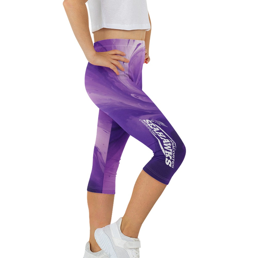 ANACORTES CHEERLEADING Children's short yoga pants