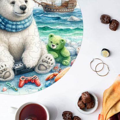 Games & Toys Polar Bear - Circle Puzzle