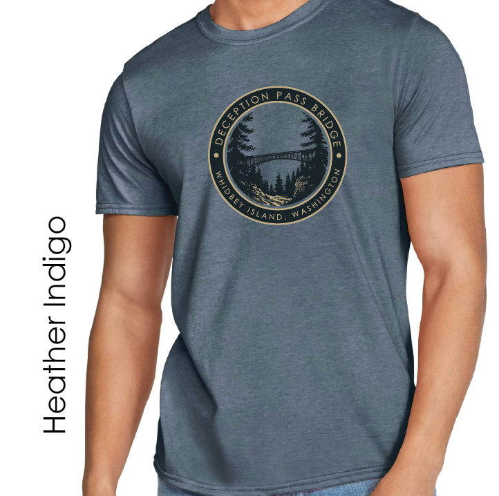 WHIDBEY ISLAND -   DECEPTION PASS CLASSIC  SHIRTS & MORE!