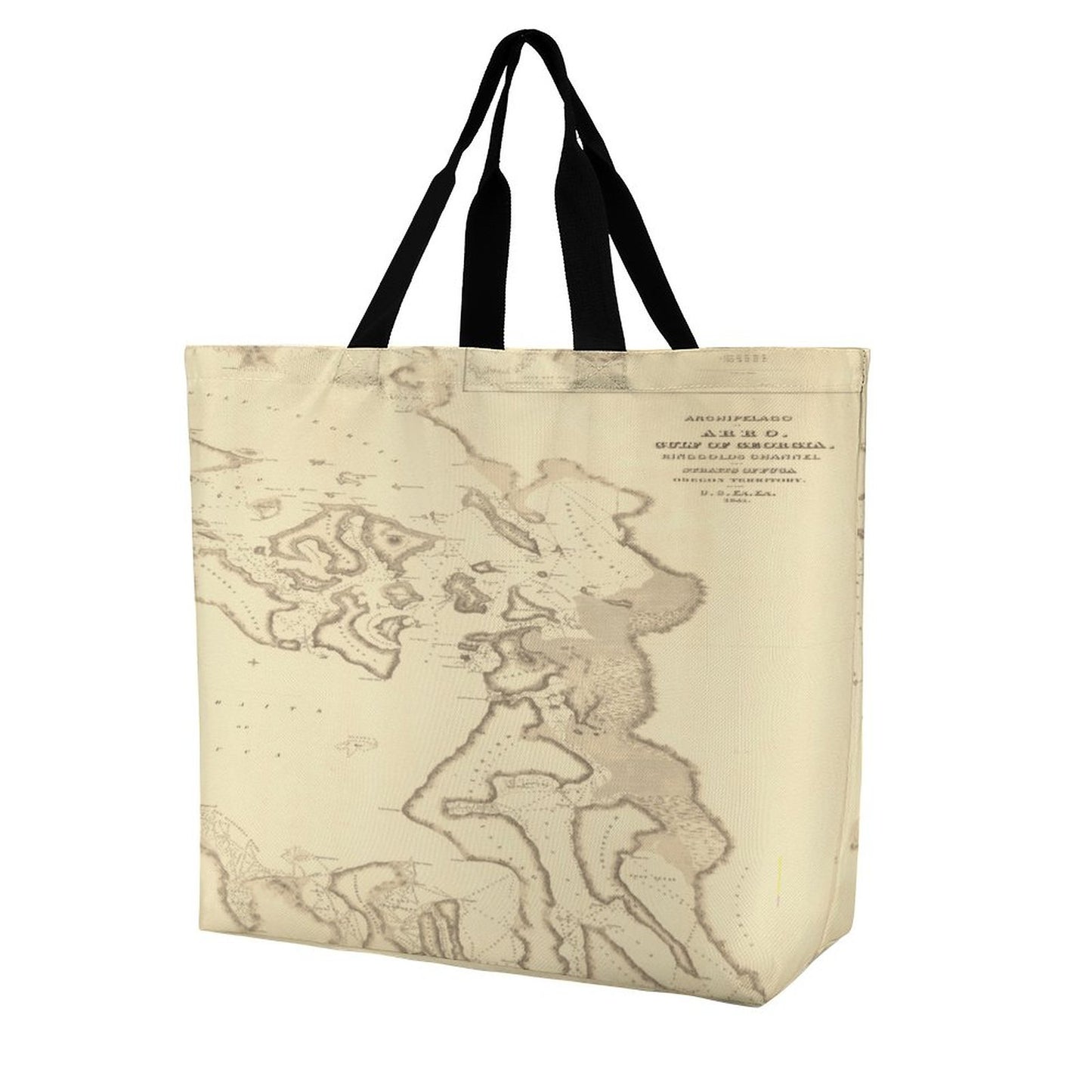 ANACORTES MAP  Shopping Bag