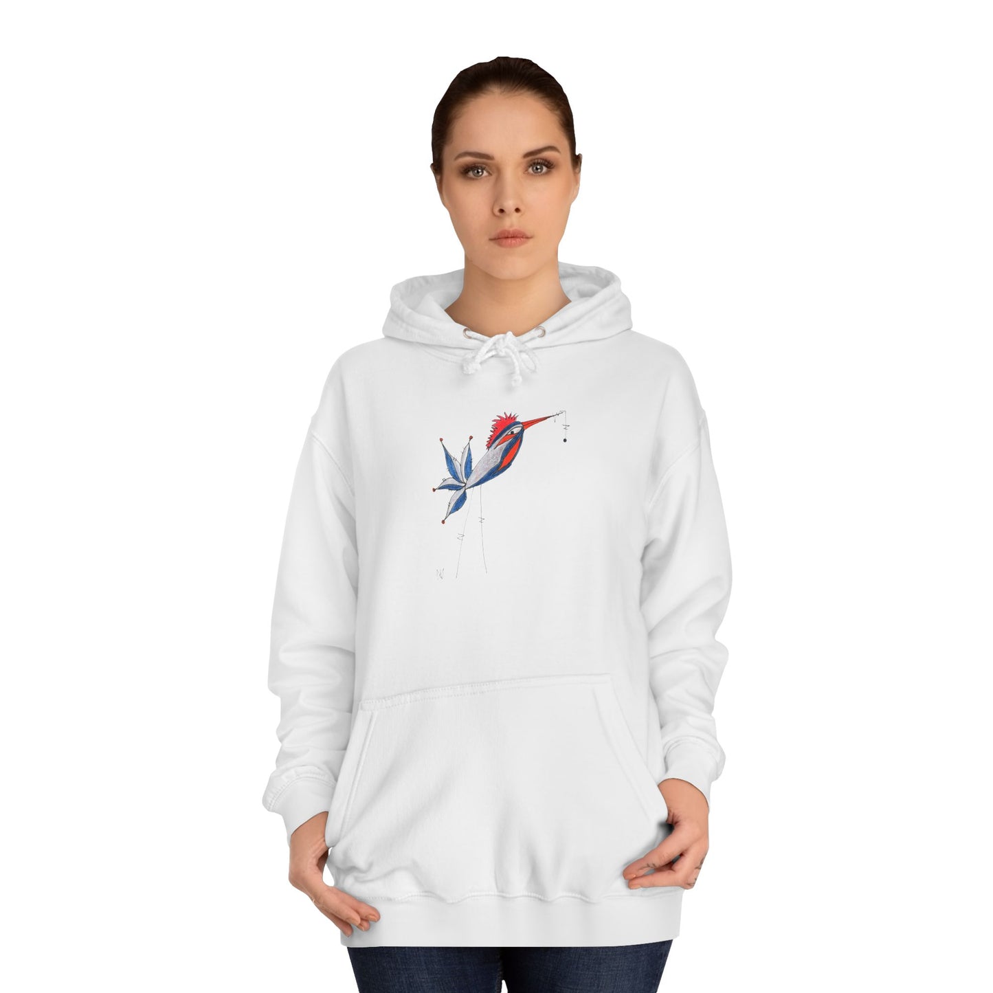 Whimzy Bird  Unisex College Hoodie