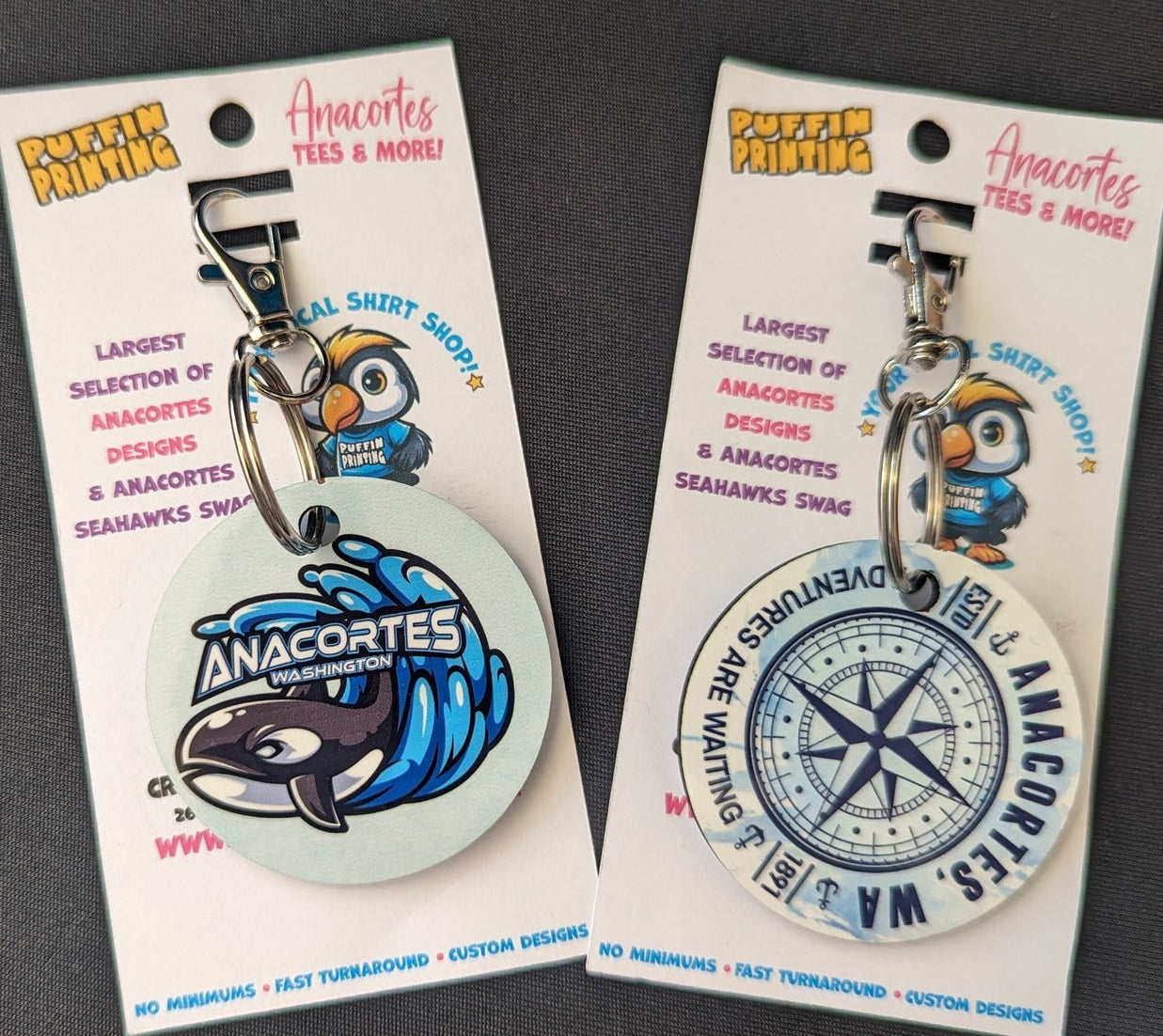 ANACORTES DESIGNS: KEYCHAIN - WHOLESALE