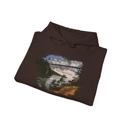 DECEPTION PASS BRIDGE - Unisex Heavy Blend™ Hooded Sweatshirt