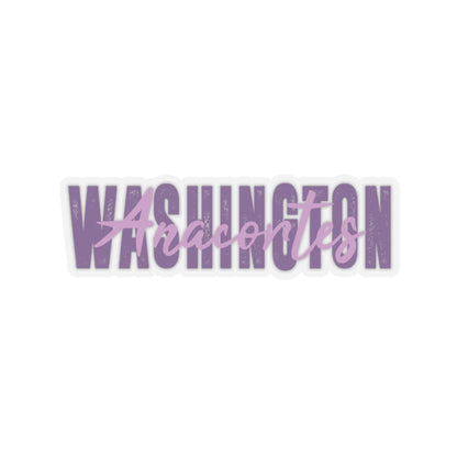 ANACORTES WASHINGTON TEXT Sticker