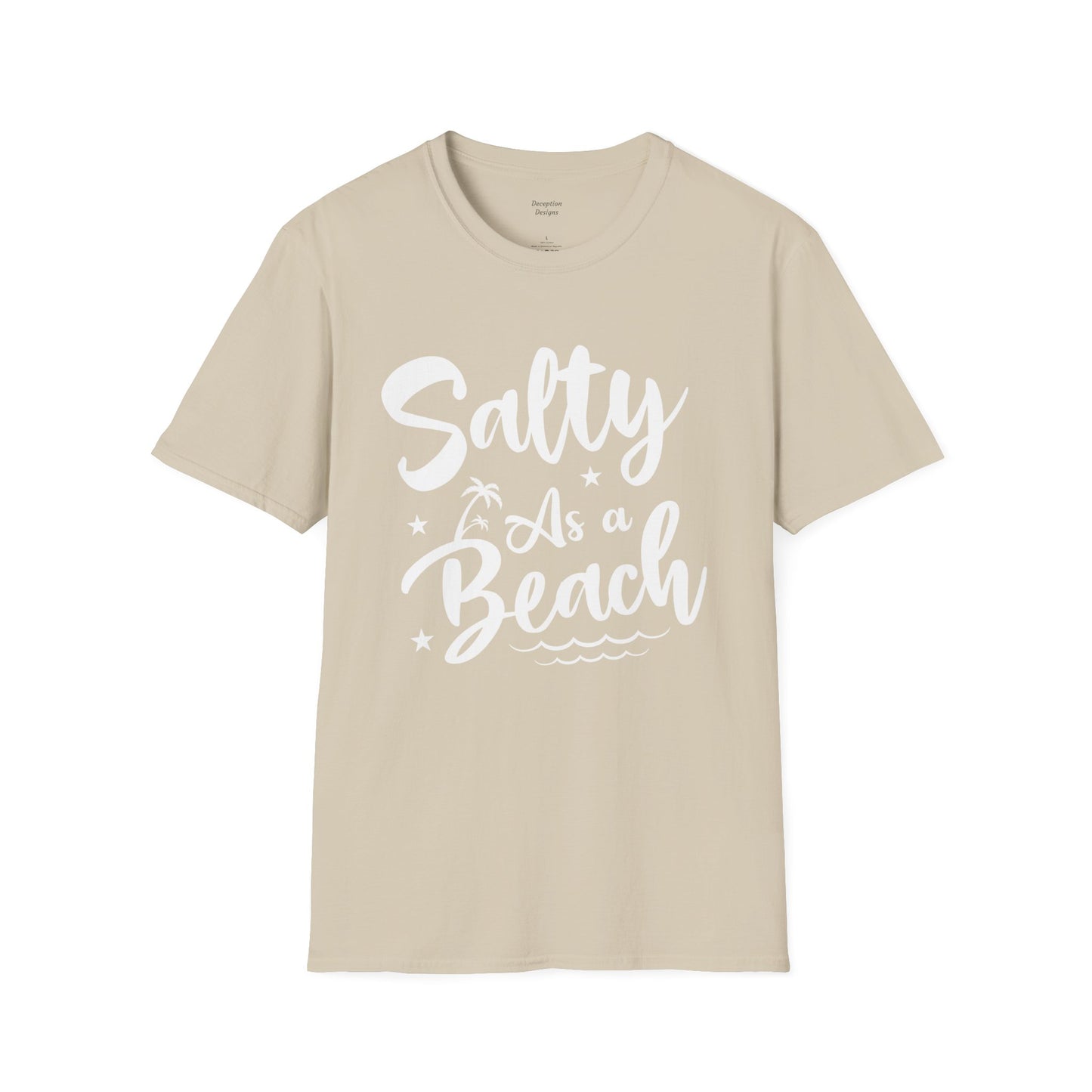 SALTY AS A BEACH  Unisex Softstyle T-Shirt - Bulk