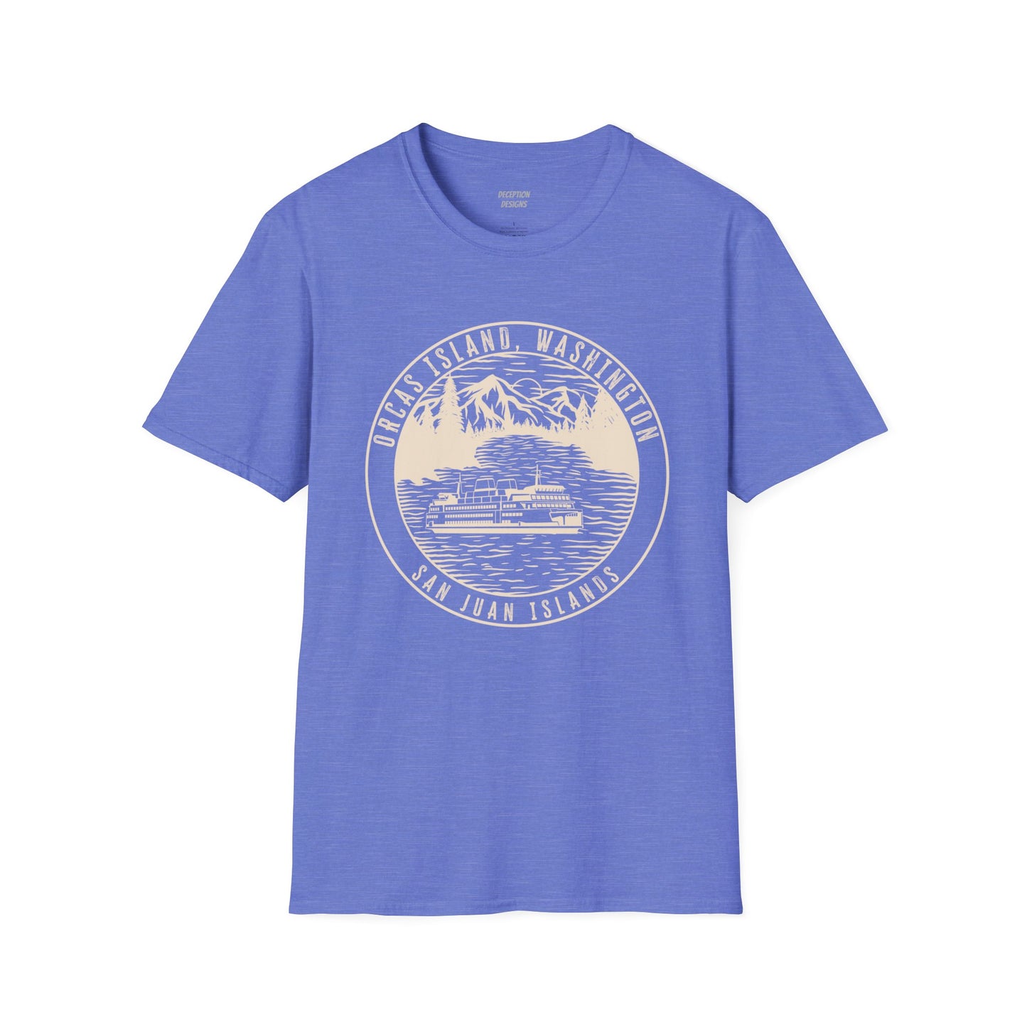 FERRY ORCAS ISLAND - Compass Unisex Softstyle T-Shirt