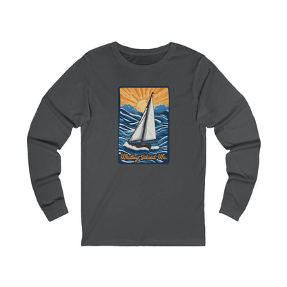 WHIDBEY ISLAND WA   Unisex Jersey Long Sleeve Tee