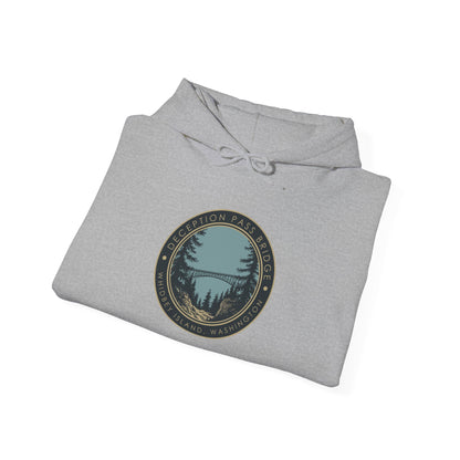 DECEPTION PASS BRIDGE, LOOKOUT Unisex Heavy Blend™ Hooded Sweatshirt