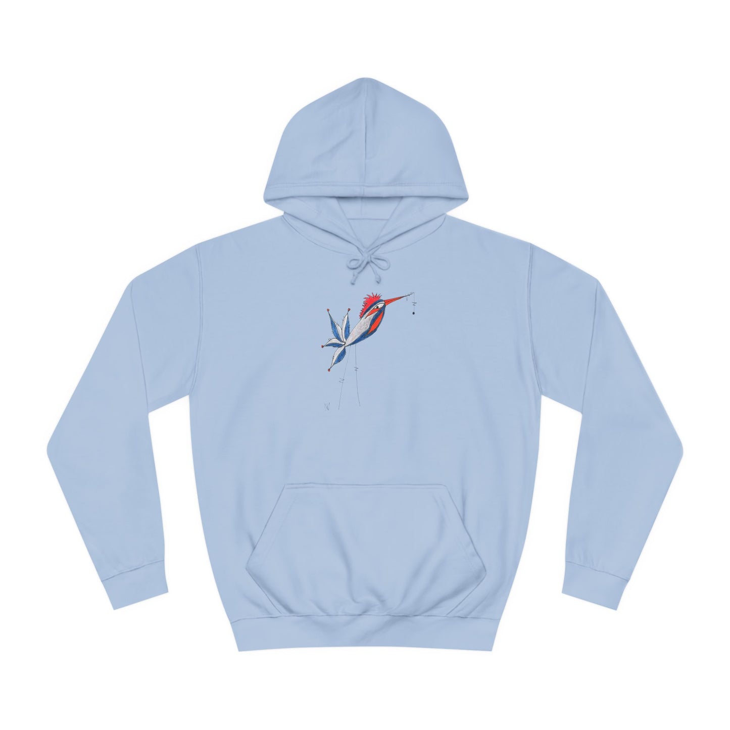 Whimzy Bird  Unisex College Hoodie