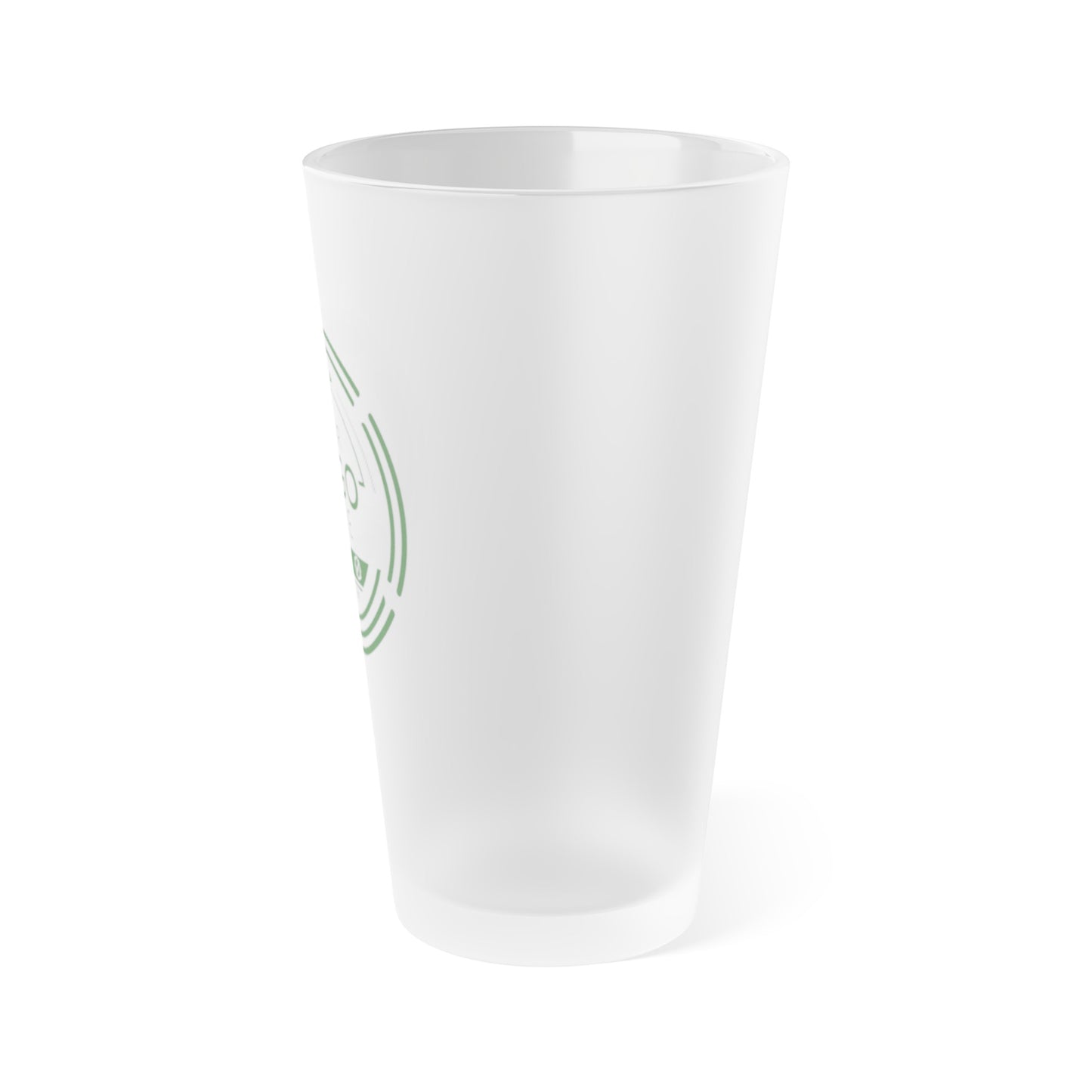 YOUR LOGO HERE! Frosted Pint Glass, 16oz