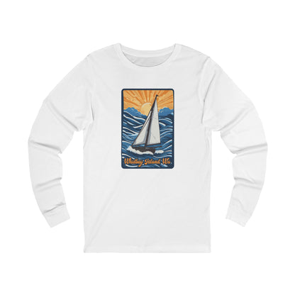 WHIDBEY ISLAND WA   Unisex Jersey Long Sleeve Tee