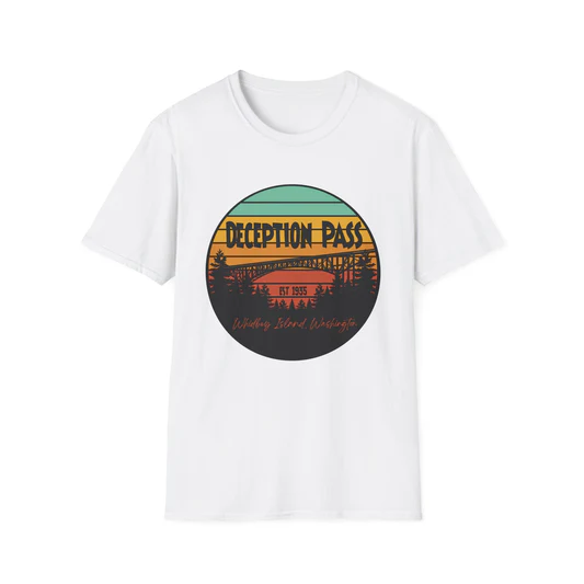 WHIDBEY ISLAND -   DECEPTION PASS SUNSET  SHIRTS & MORE!