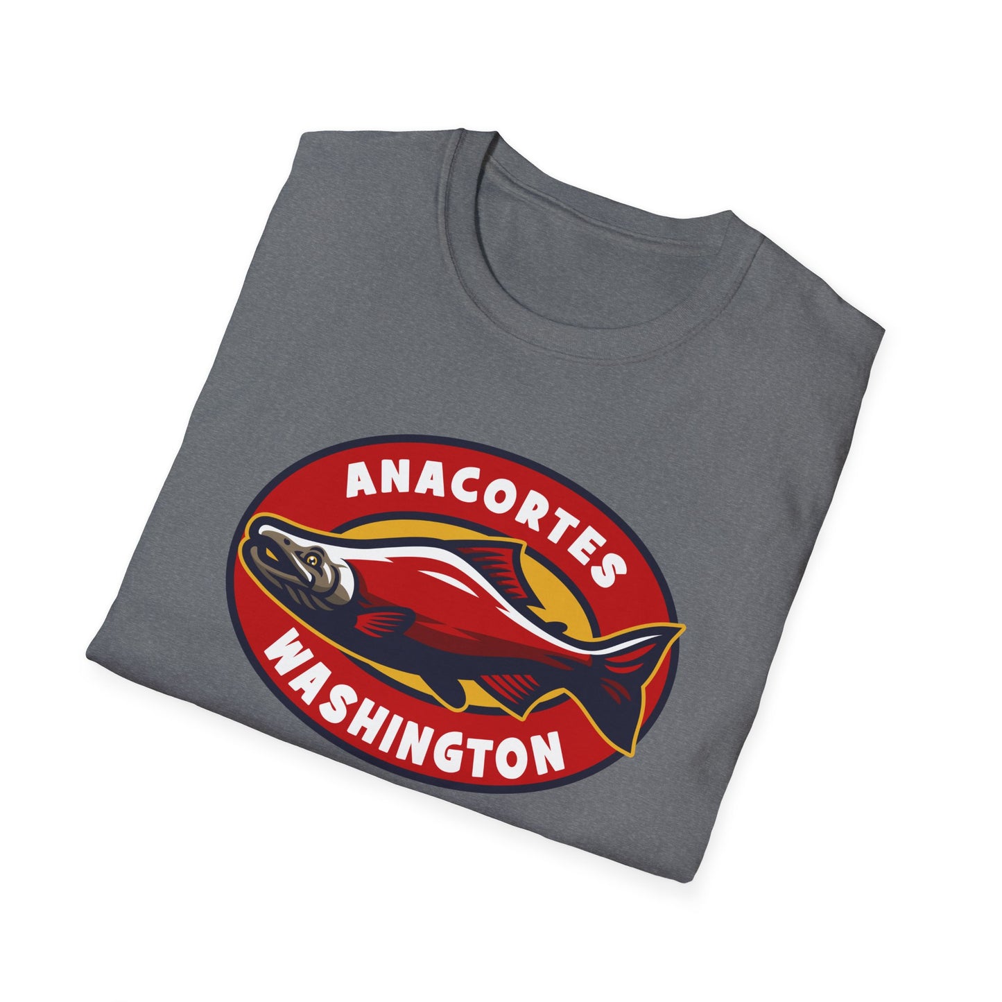 SALMON - Anacortes Unisex Softstyle T-Shirt