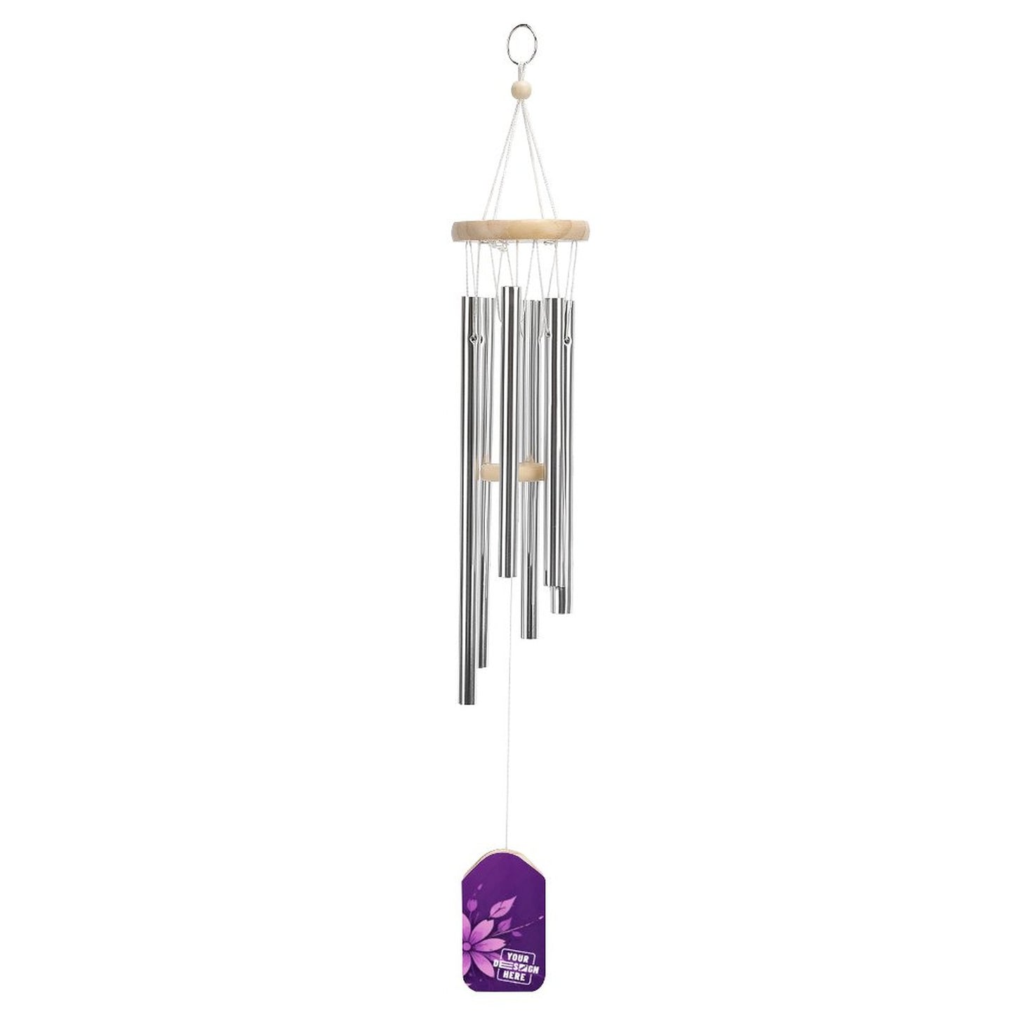 Wind Chime with White Background