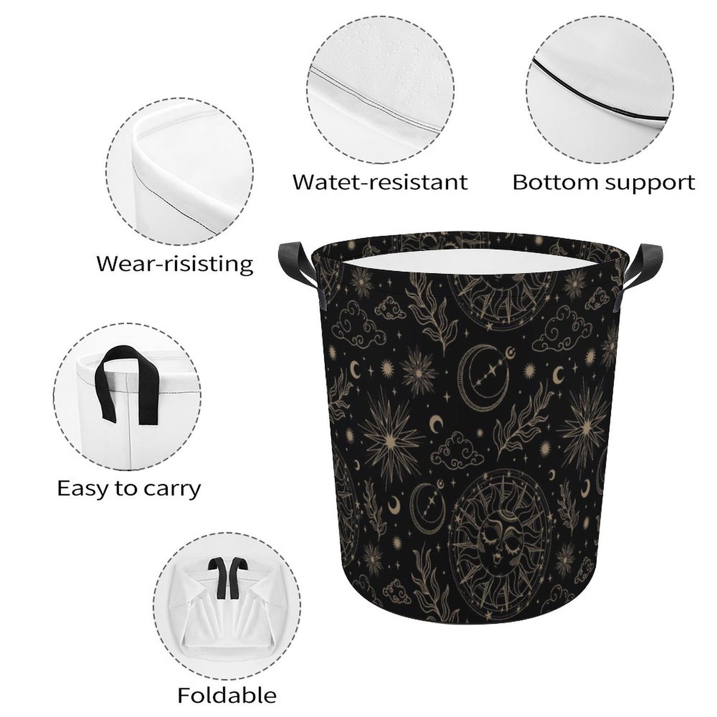 Oxford Collapsible Laundry Basket