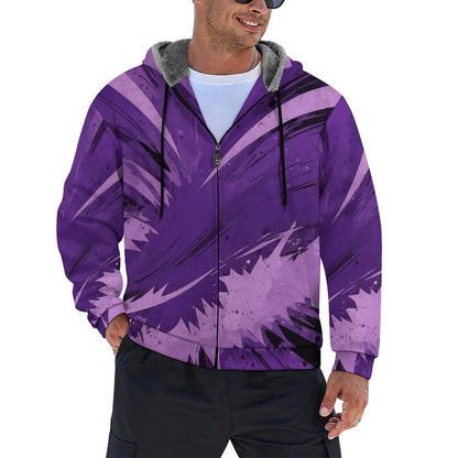 Zip up Hoodie with Plush Lining