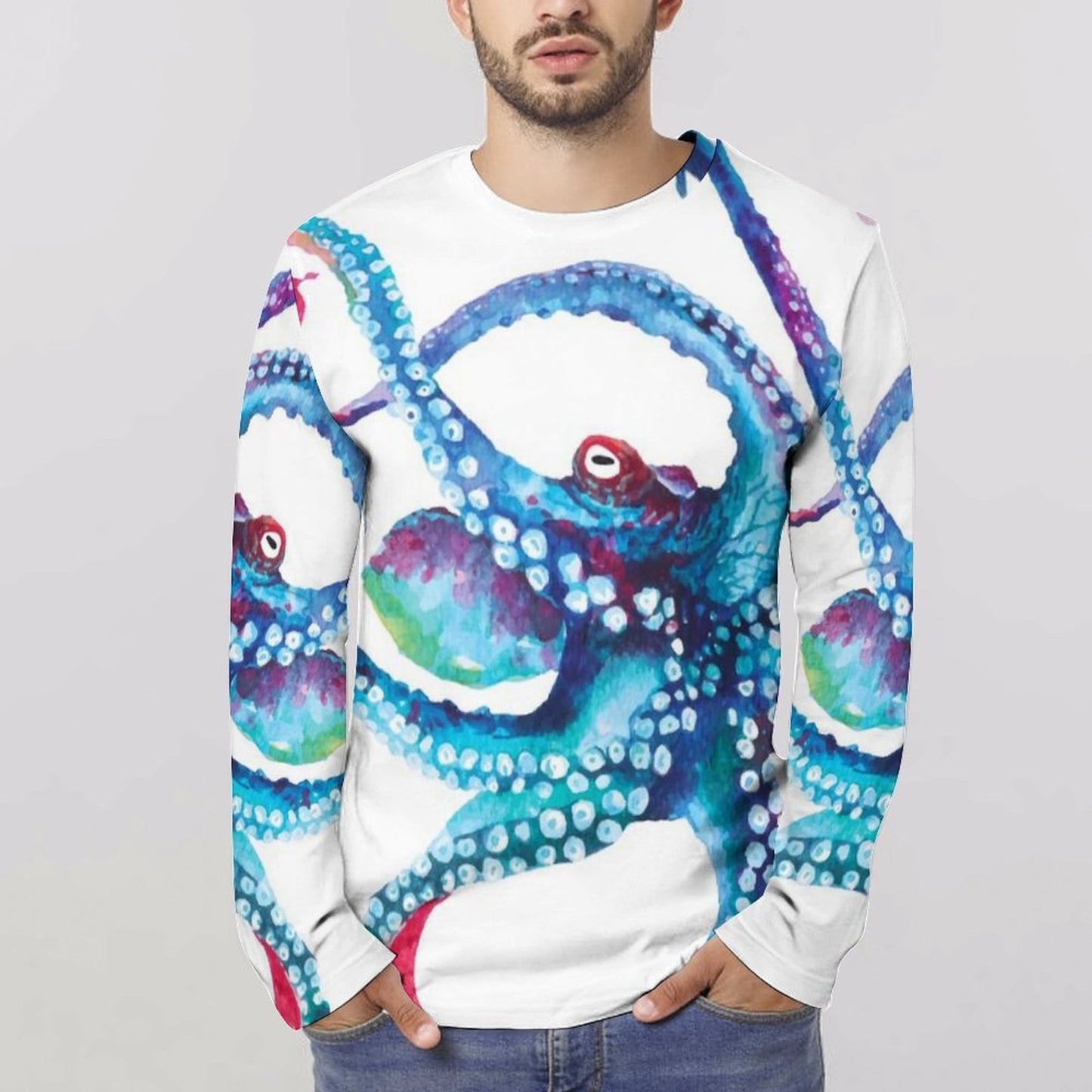 OCTOPUS DREAMS Lightweight Long Sleeve Shirt