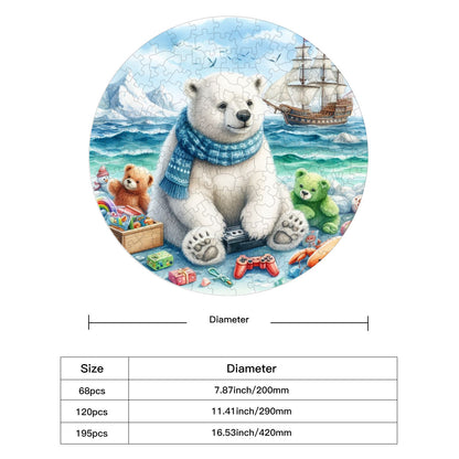 Games & Toys Polar Bear - Circle Puzzle