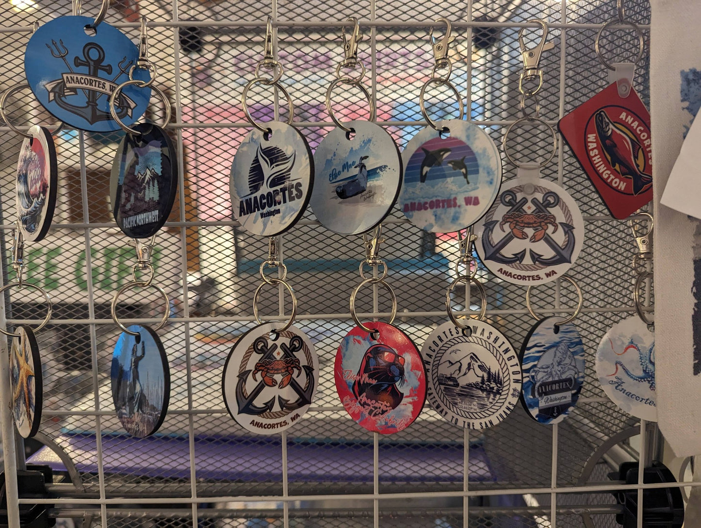 ANACORTES DESIGNS: KEYCHAIN - WHOLESALE