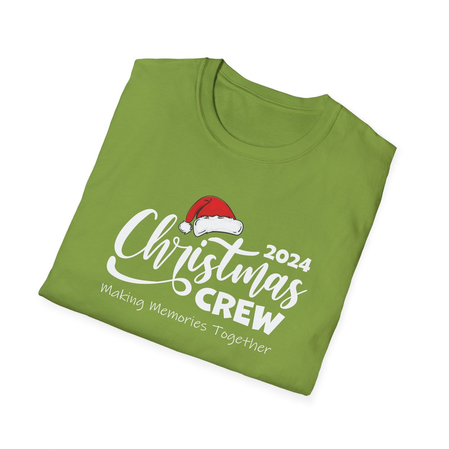 CHRISTMAS CREW 2024  Ornaments Unisex Softstyle T-Shirt