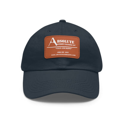 ABSOLUTE WINDOW Hat with Leather Patch