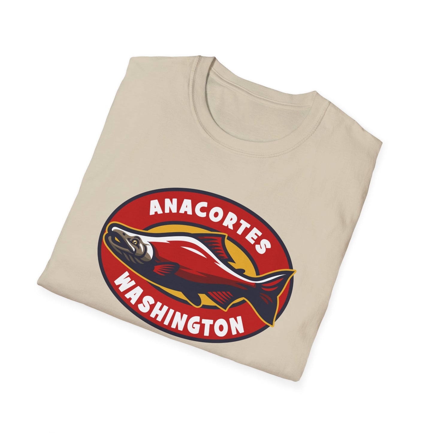 SALMON - Anacortes Unisex Softstyle T-Shirt