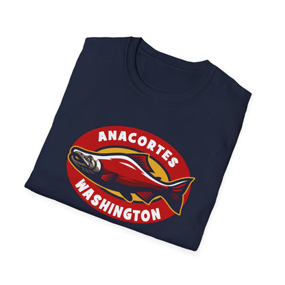 SALMON - Anacortes Unisex Softstyle T-Shirt