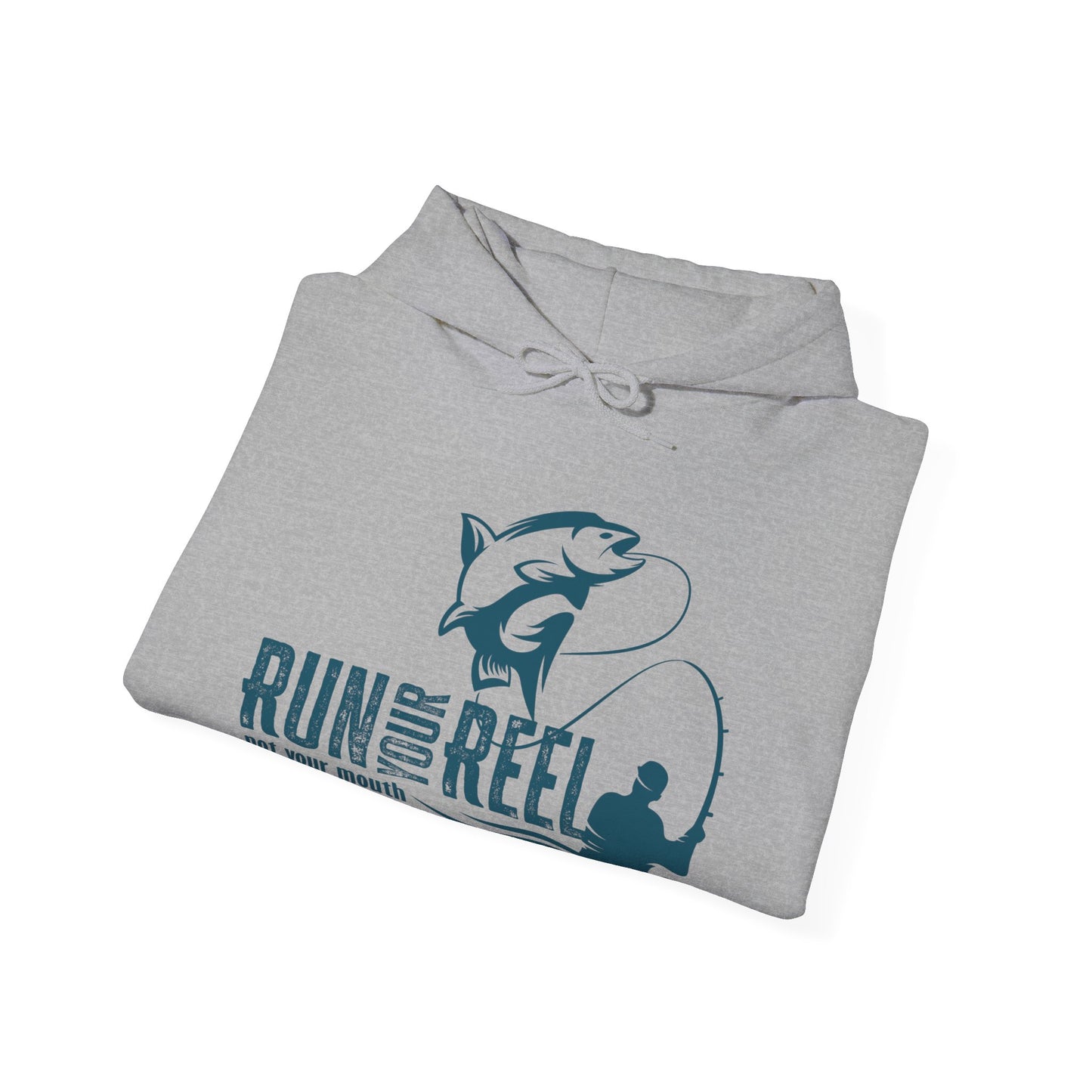 Copy of RUN YOUR REEL - 5 Unisex Heavy Blend™ Hooded Sweatshirt