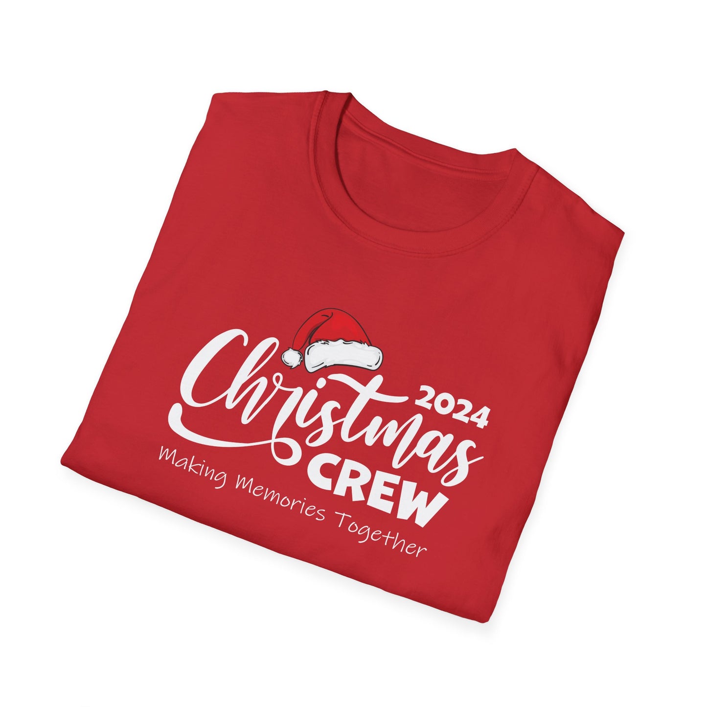 CHRISTMAS CREW 2024  Ornaments Unisex Softstyle T-Shirt