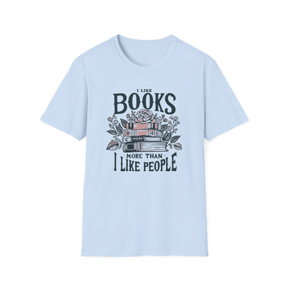 I LIKE BOOKS ... Unisex Softstyle T-Shirt