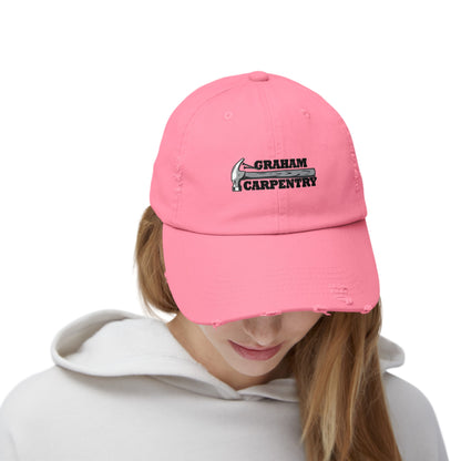Graham Carpentry Unisex Distressed Cap