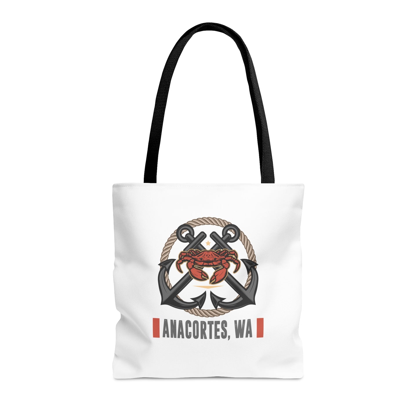 Anacortes Crab Tote Bag