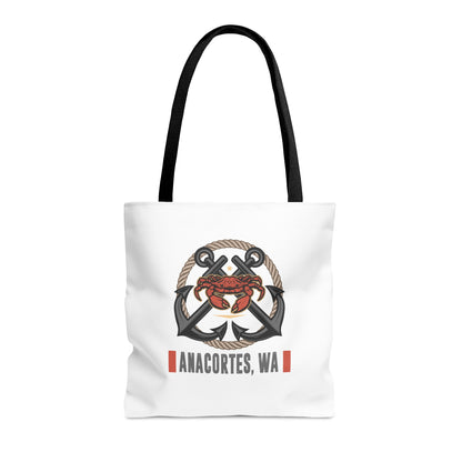 Anacortes Crab Tote Bag