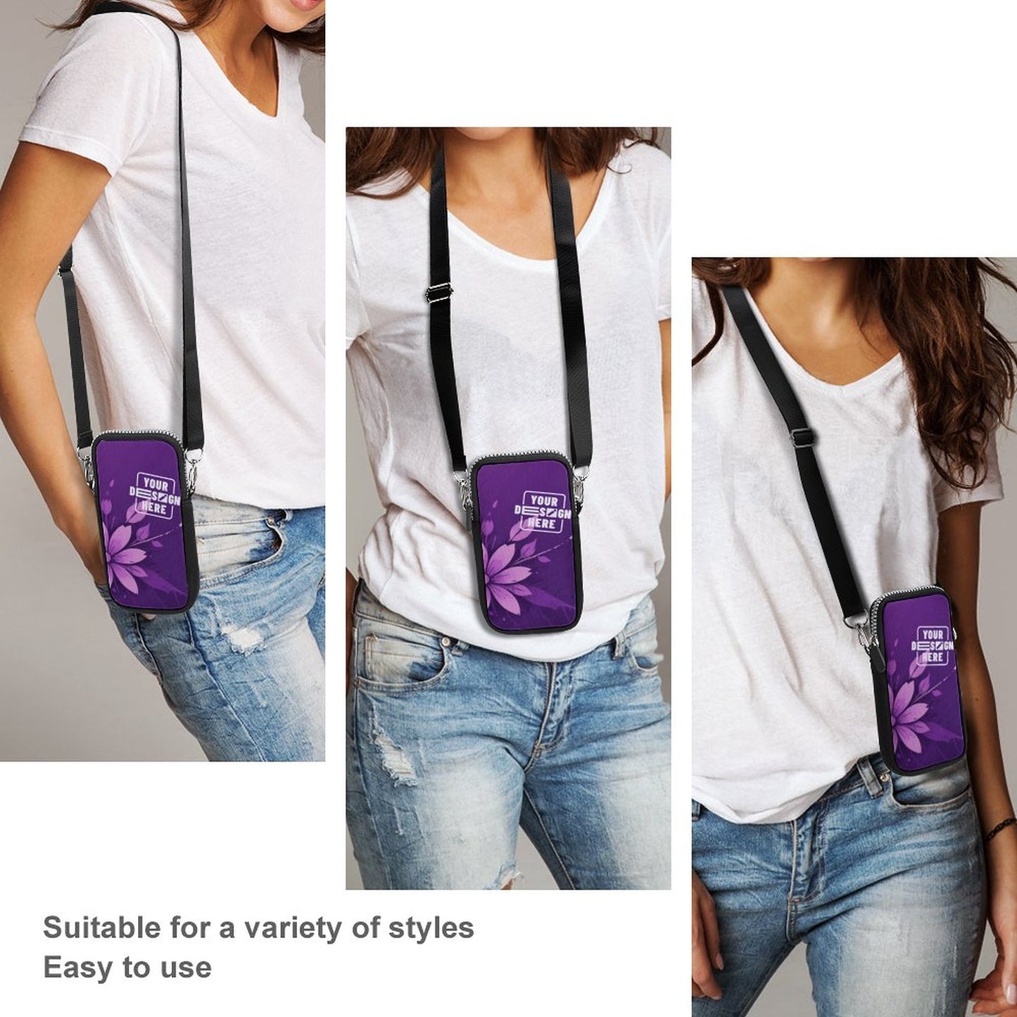 Cell Phone Crossbody Pouch