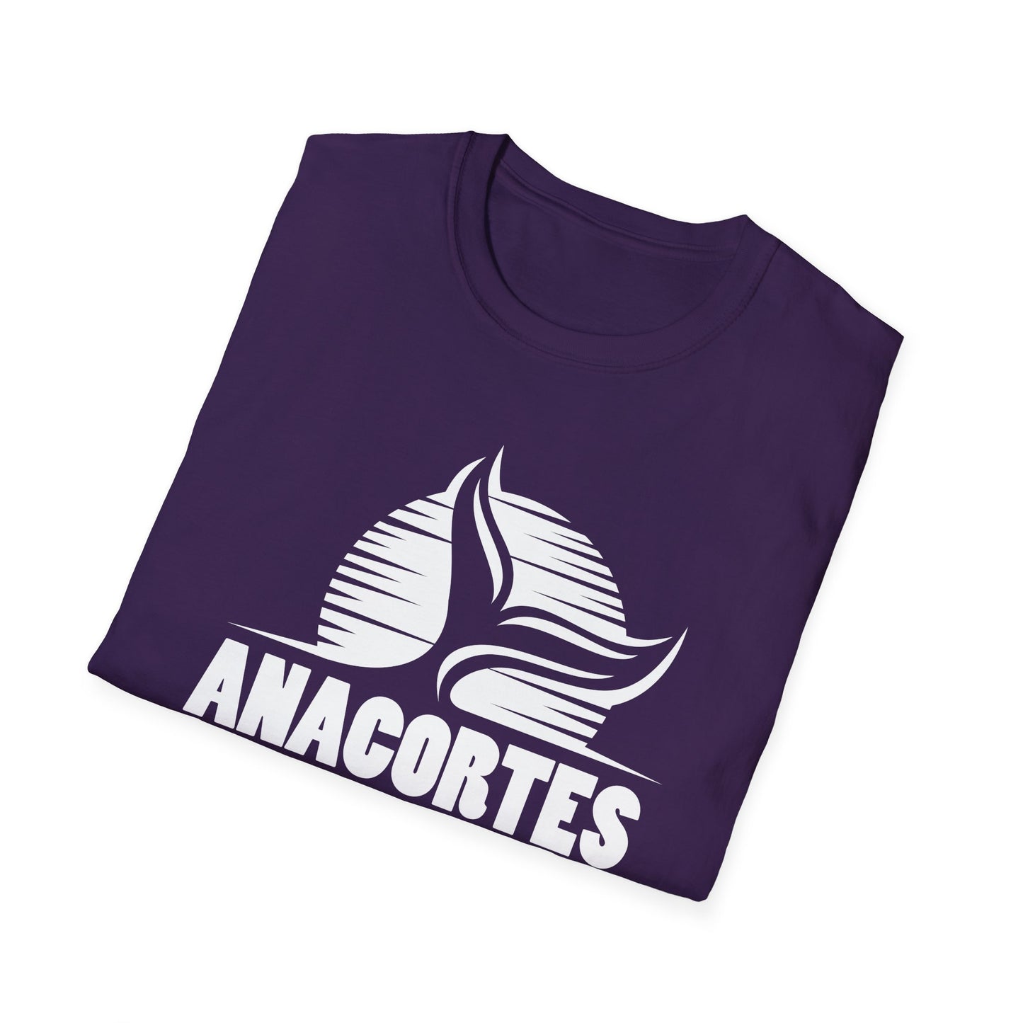 Whale Tail  - Anacortes Unisex Softstyle T-Shirt