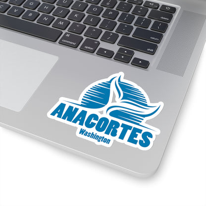 ANACORTES WHALE TAIL Sticker